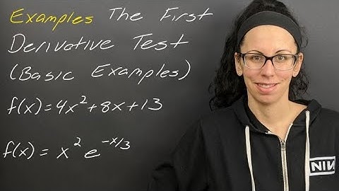 Examples: Finding Intervals of Increasing or Decreasing and Using the First Derivative Test (Basic)