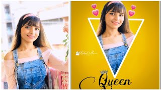 shraddha pawar tik tok queen PicsArt 3D Protait Dp  editing Tutorial || PicsArt Editing Tutori screenshot 4