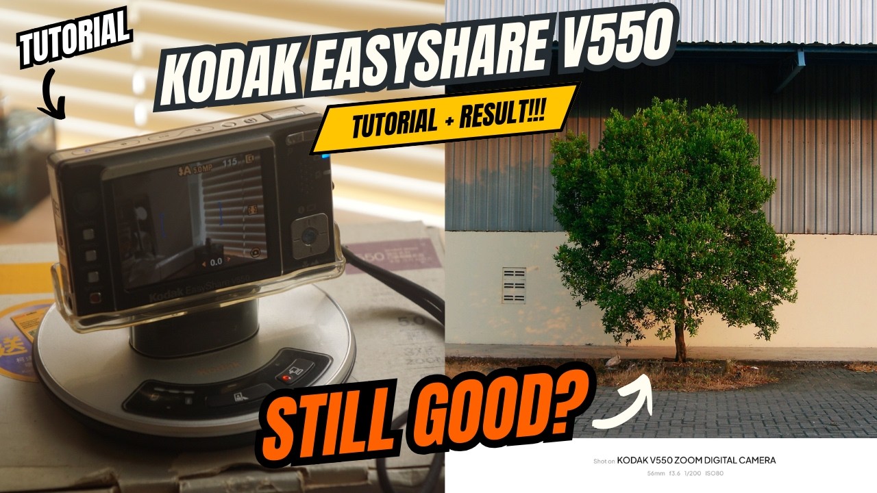 Kodak EasyShare V550 Tutorial + Photo Spill! Still Worth It