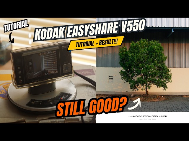Kodak EasyShare V550 Tutorial + Photo Spill! Still Worth It