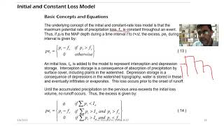 HEC-HMS: Lec 2 Computing Runoff Volume
