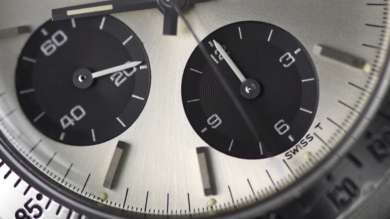 Rolex Daytona 6265 Big Eye Silver Dial