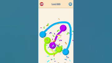 Connect Color Ball Puzzle Game Level 232 #ball #games #shorts