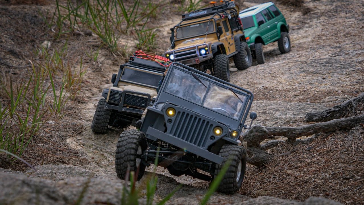 Parasole (Sunvisor) Per Modelli RC Trx4 Defender, SCX10, SCX10.2, SCX10