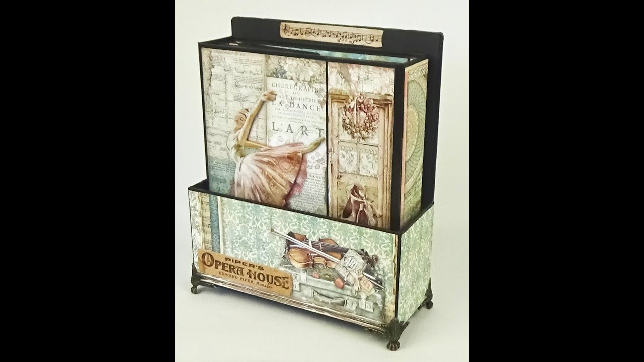 Titania Folded Album and Stand - Stamperia