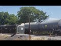 Canadian National 8823 &amp; 8103 Freight Train