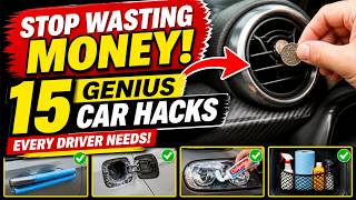 Stop Wasting Money! 15 Genius Car Hacks Every Driver Needs