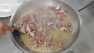 Mantarlı Kuzu et sote/kuzu eti nasıl pişmeli? kremalı mantarlı et tarifi.
