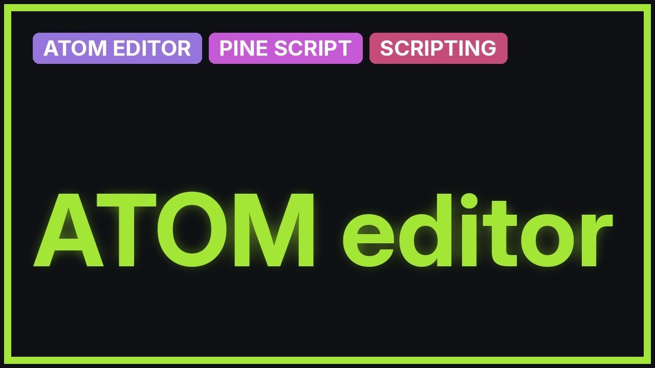 How to get Pine script syntax highlighting in Atom? - YouTube