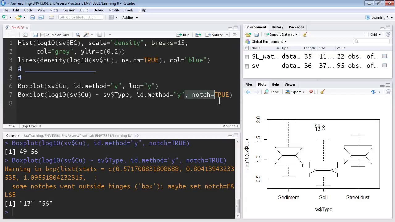 RStudio plus R Commander graphics 2018 - YouTube