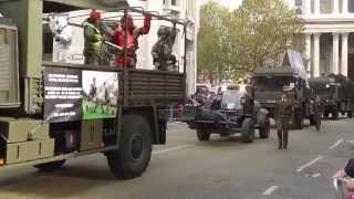 LONDON LORD MAYOR'S PARADE 08/11/14