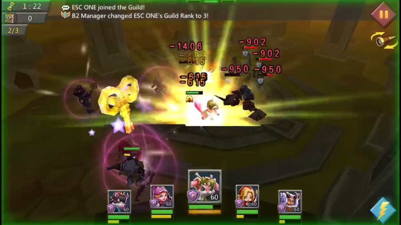 Limited Challenge: Dark Disaster - Stage 1| Lords Mobile