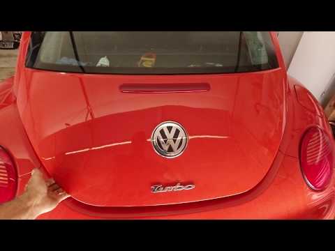 Repairing a 2002 Volkswagen VW Beetle Electric Trunk That Won&rsquo;t Open