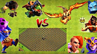 Super Troops Vs Weaponized Builder Hut | Challenge | Clash Of Clans