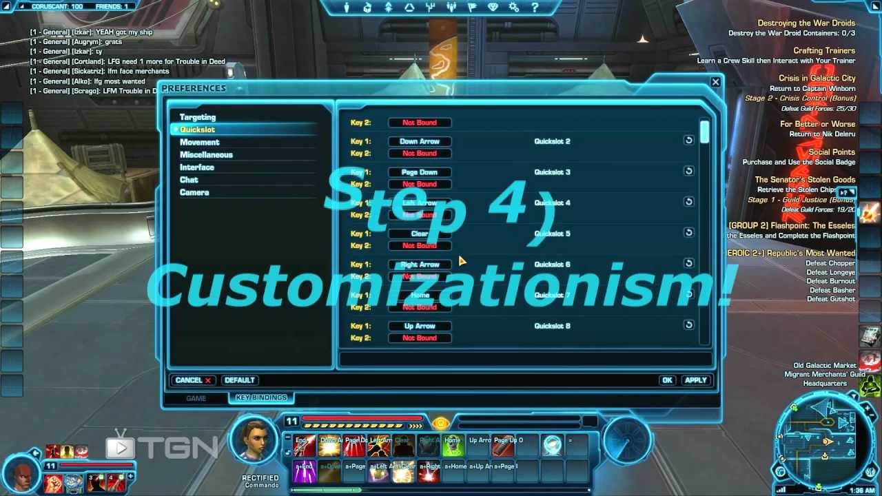 Sith Marauder (annihilation) & Razer Naga - Bindds & Macros