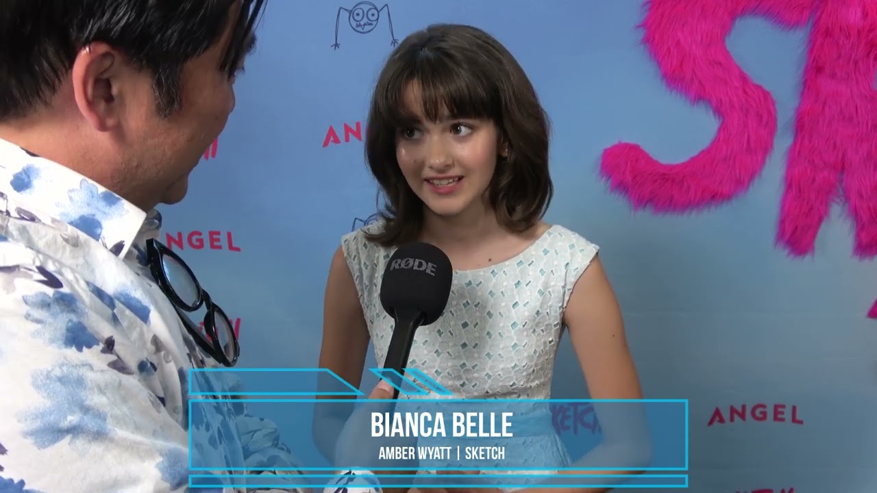 Bianca Belle Carpet Interview at Sketch Premiere