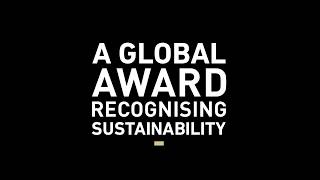A Global Award Recognising Sustainability