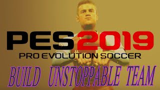 pes 2019 Build Unstoppable team 2022 | smoke patch screenshot 1