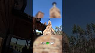 Cabin Structural Issues: Settling, Pizza Oven, &amp; Chimney Fix!