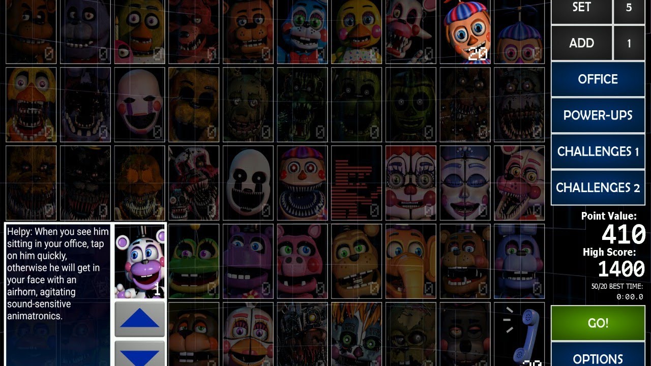 Gameplay aleatória de FNAF UCN pra não ficar sem conteúdo pt 2