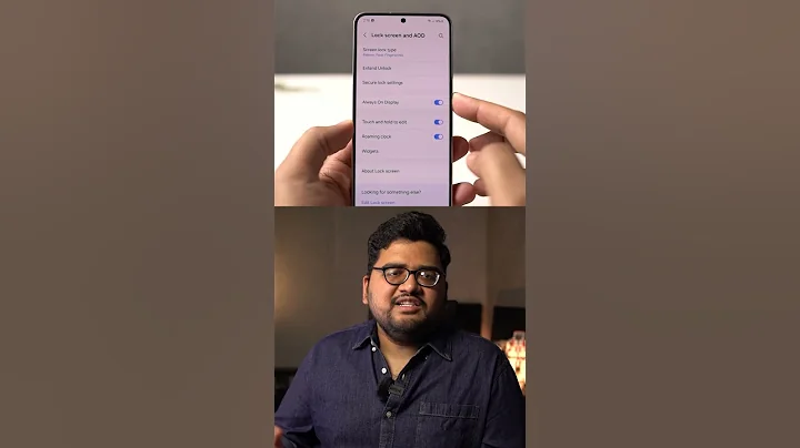 Wallpapers on Always On Display of S24 #Samsung #GalaxyS24 #Alwaysondisplay #GreedyTech