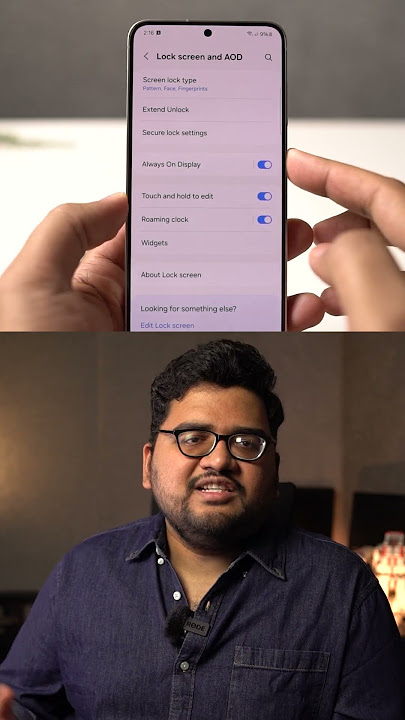 Wallpapers on Always On Display of S24 #Samsung #GalaxyS24 #Alwaysondisplay #GreedyTech
