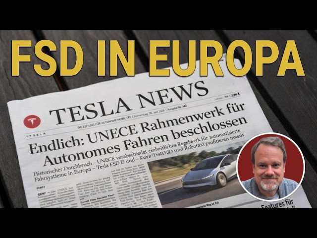 Was die neuen UNECE-Regeln zu autonomem Fahren für Tesla FSD in Deutschland und EU bedeuten