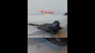 Unboxing a 1:144 scale SR-71 Blackbird model! #edit #unboxing #aviation #model #airport #airplane