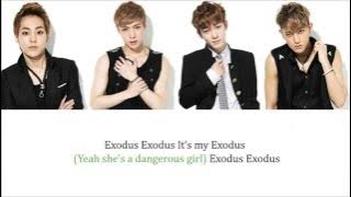 Lyrics EXO-M - EXODUS (逃脫) [Pinyin/Chinese] COLOR CODED