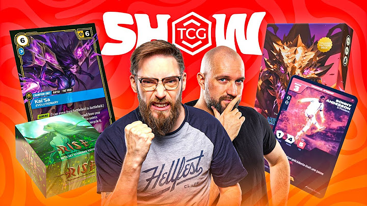 TCG Show : On a testé les TCG du Futur