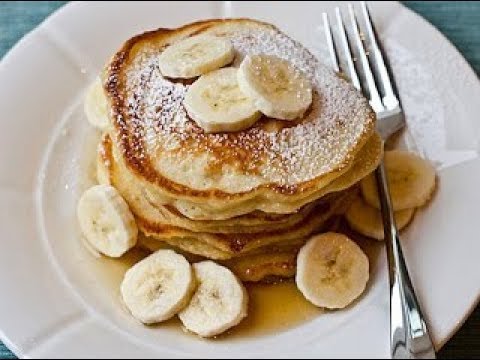 Panqueca sem farinha apenas dois ingredientes  banana e ovo