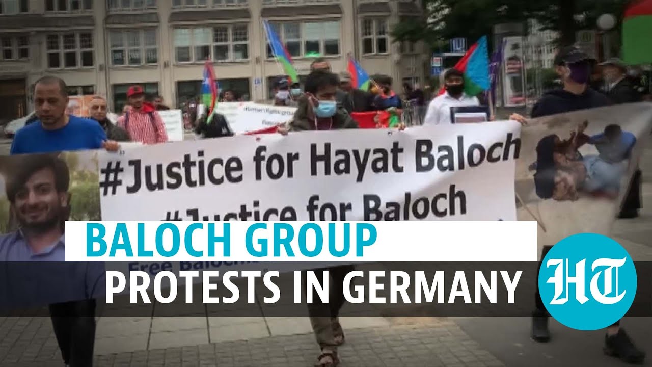Watch: Anti-Pakistan protest in Germany over killing of youth in Balochistan