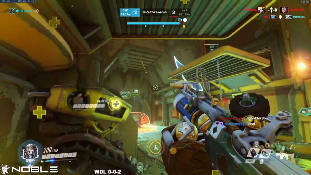 AQUAMARINE JUNKRAT GAMEPLAY OVERWATCH SEASON 31 TOP 500