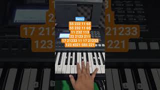 sency (piano easy) #piano #pianotutorial #remix #sency #tenxi