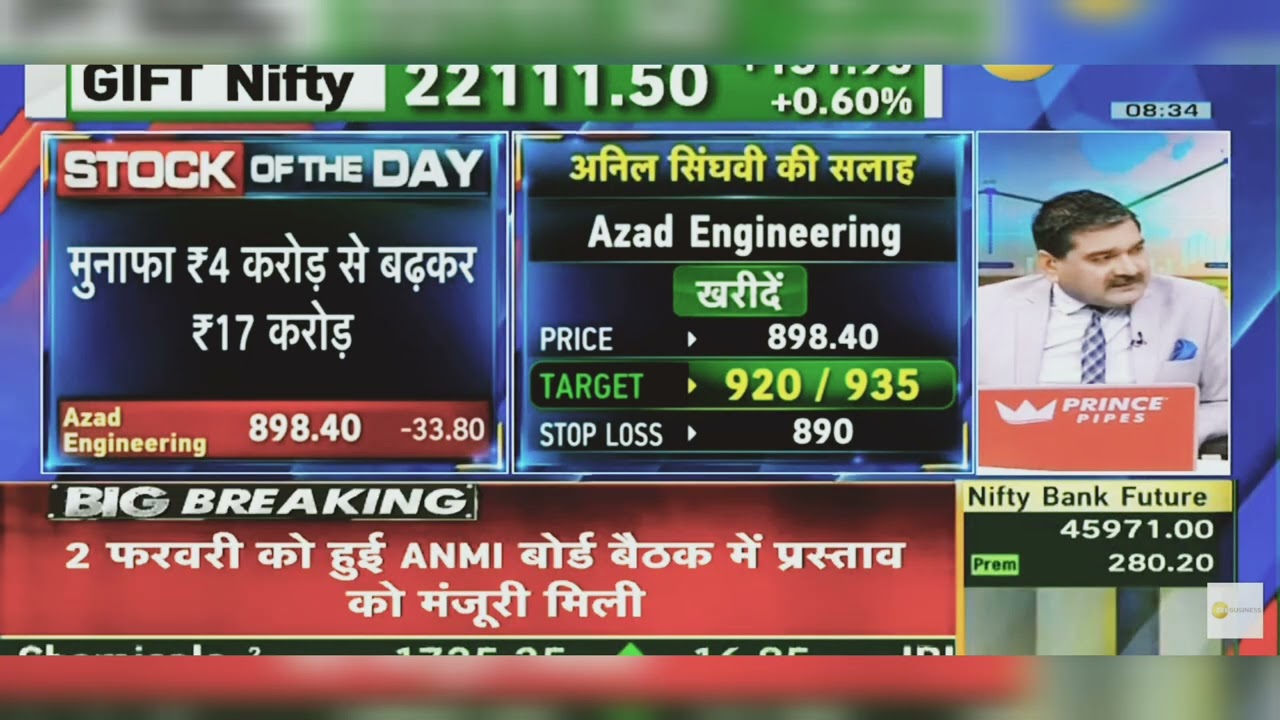 Azad Engineering Share News Today: Azad Engineering Share Latest News Today | 7th February 2024