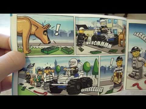 YouTube thumbnail: LEGO City Police Minifigure Collection Review