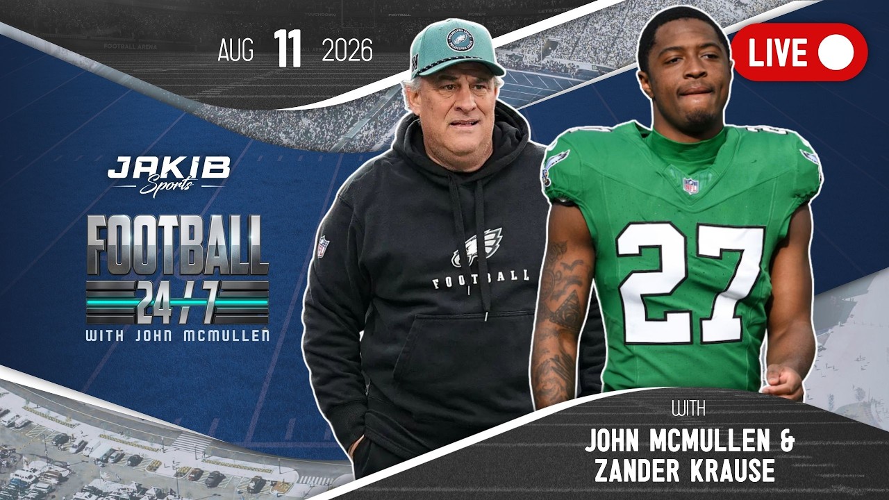 Football 24/7: Eagles Camp Day 10! Eagles Defense CONTINUES to Take Over!