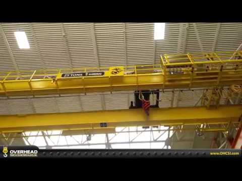 25 Ton Overhead Crane - Test Run