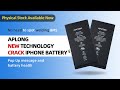 Crack iphone battery popup and battery health sample available now aplong