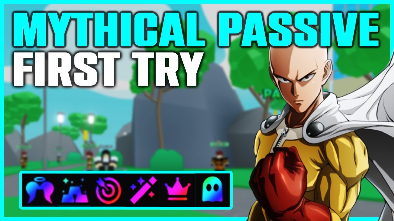 Getting A Mythical Passive First Try + Crafting Shiny Serious Saitama - Anime Fighters Simulator