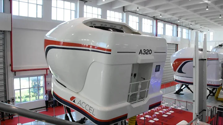 China's homemade Airbus A320 NEO full-motion flight simulator