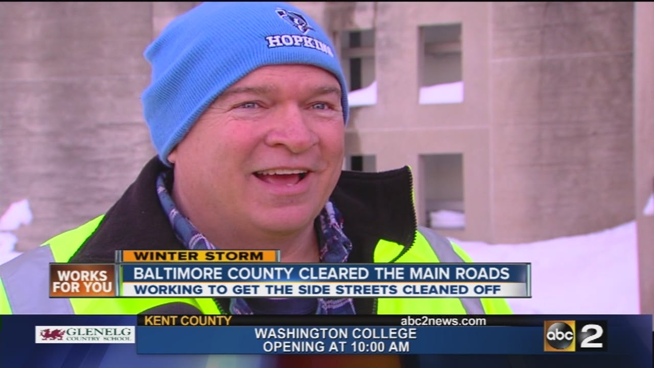 Residents frustrated as Baltimore County snow removal continues