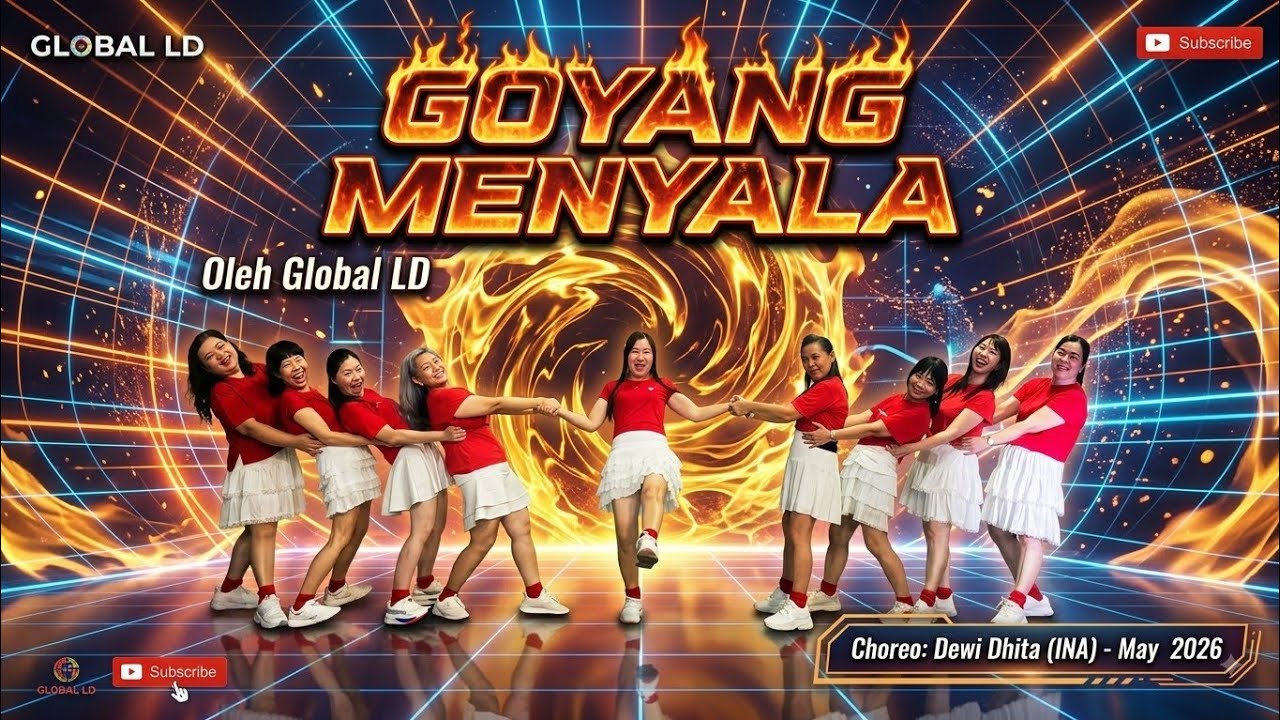 Fiery Dance || Line Dance || GLOBAL LD || August 11, 2026 || Level : Beginner