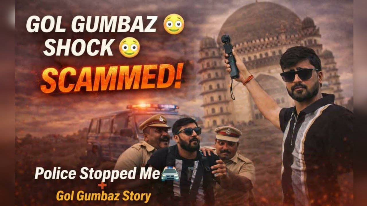 Gol Gumbaz Bijapur 😱 | World’s 2nd Largest Dome | Sandy the Ghoomakkad 