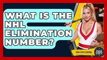 What Is The NHL Elimination Number? - Puck Stats Central