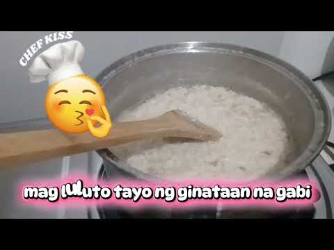 Let's cook ginataan na Laing