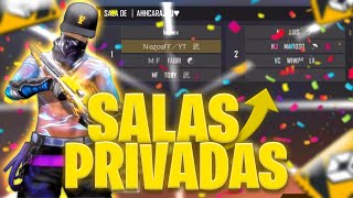 🔴DIRECTO FREE FIRE en vivo | PVP SALAS 4 VS 4/ SALAS PRIVADAS MINIJUEGOS // REGION EEUU ⭐