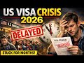 2026 年の米国ビザ危機: 申請が何ヶ月も滞る &mdash; 何が起こっているのか?