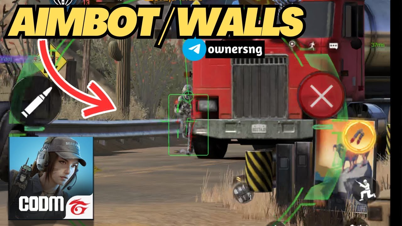 COD Mobile Cheat Aimbot Menu 2026 (AIMBOT & ESP!) | iOS + Android-  (global &  Garena )  Gameplay 💥