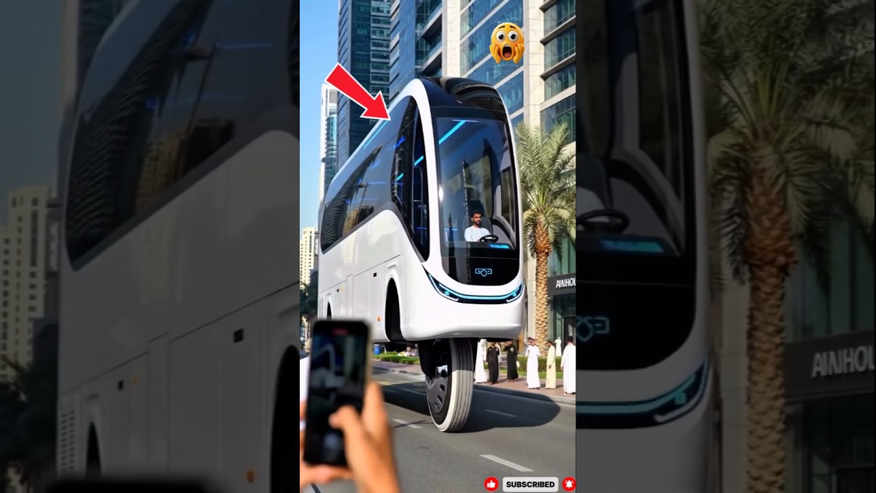 World’s Most Advanced Passenger Bus 2025 | UAE Future Smart Bus Technology